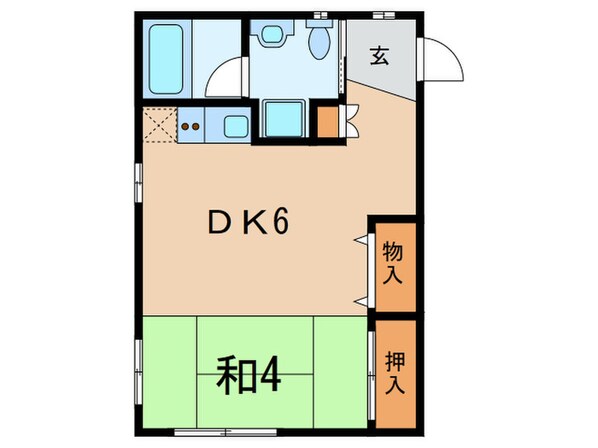 ベレール天城の物件間取画像